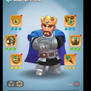 kingshot account for sale with 254M power.