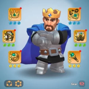 kingshot account for sale with 354M power, whale account