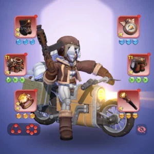 wos account for sale with 418M power, whale account