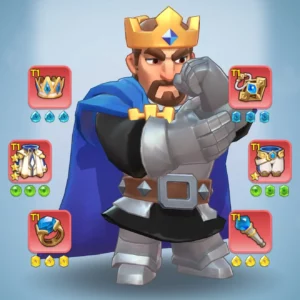 kingshot account for sale with 420M power, whale account