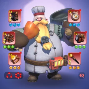 WOS account for sale with 508M power, whale account