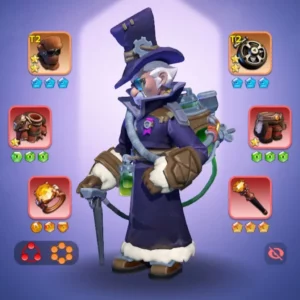 WOS account for sale with 663M power, low account