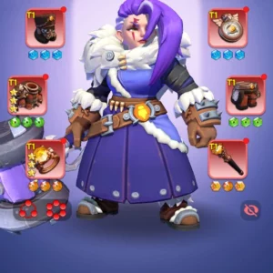 wos account for sale with 799M power, medium account