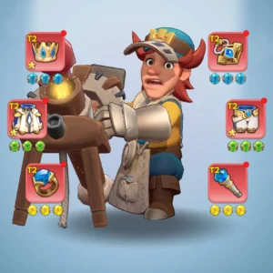 kingshot account for sale with 847M power, super whale account