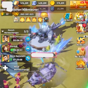 last war account for sale with 139M power