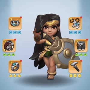kingshot account for sale with 214M power
