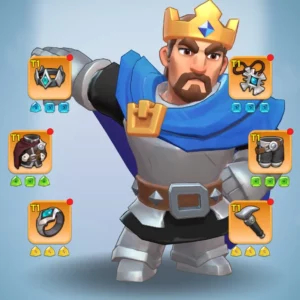 kingshot account for sale with 215M power