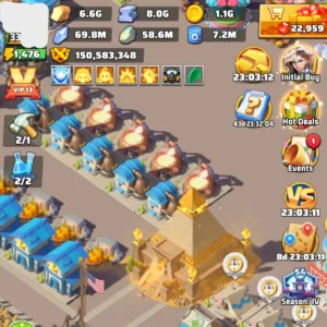 last war account for sale THP 33M