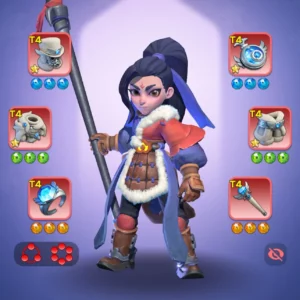 wos account for sale with 567M power, whale account