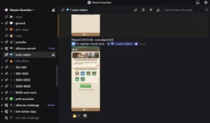 Last War Game Codes and Auto Redeem Guide Heaven Guardian Discord
