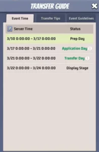 Last War Last War Transfer Surge Guide 2026 – Server Transfer Guide Schedule
