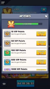 Last War Survival VIP Points Buying with Diamonds 2