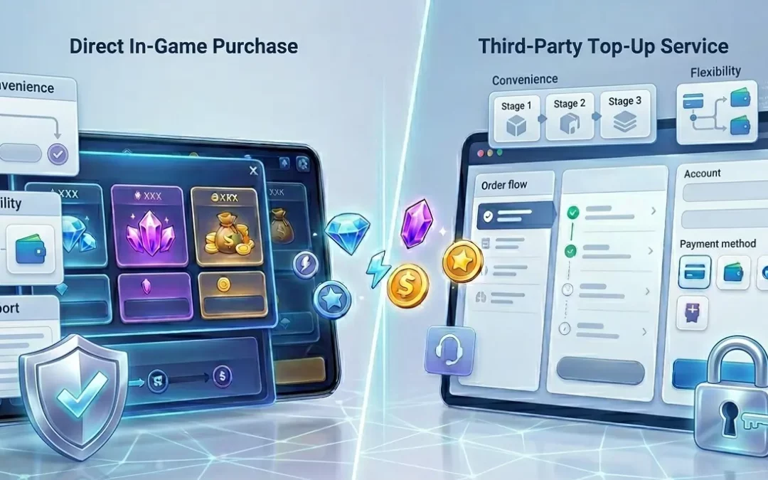 Third-Party Top Up Service vs Direct In-Game Purchase: Which Is Better?