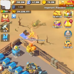 last war account for sale THP 108M