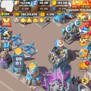 last war account for sale THP 158M