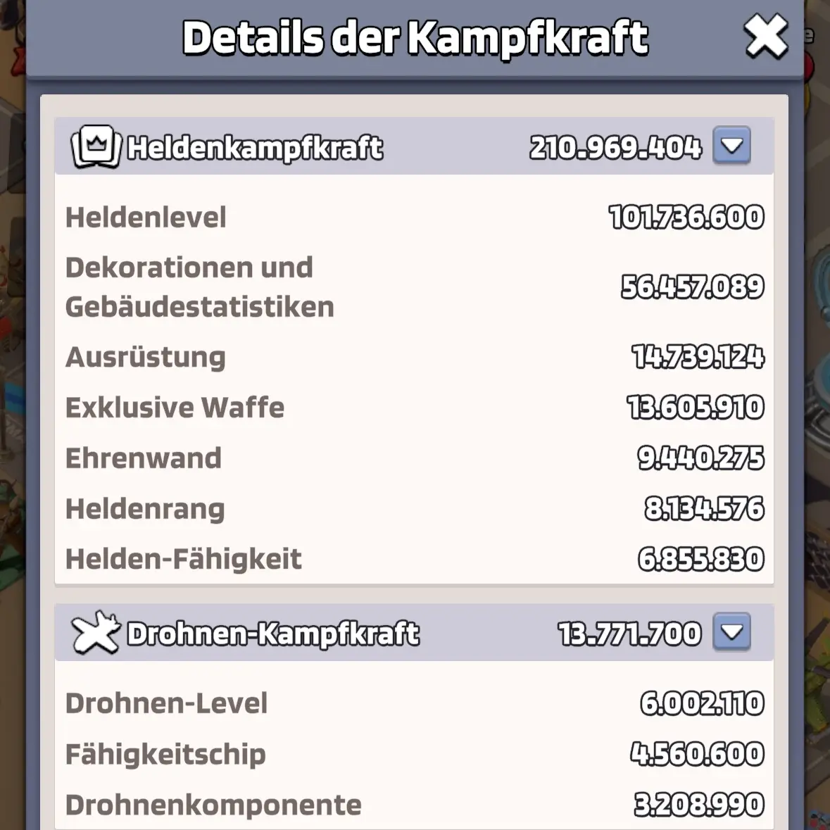 last war account for sale THP 210M