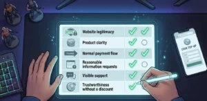 A simple checklist before you use any new top-up website