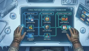 A smart mid-spender budget usually needs three parts