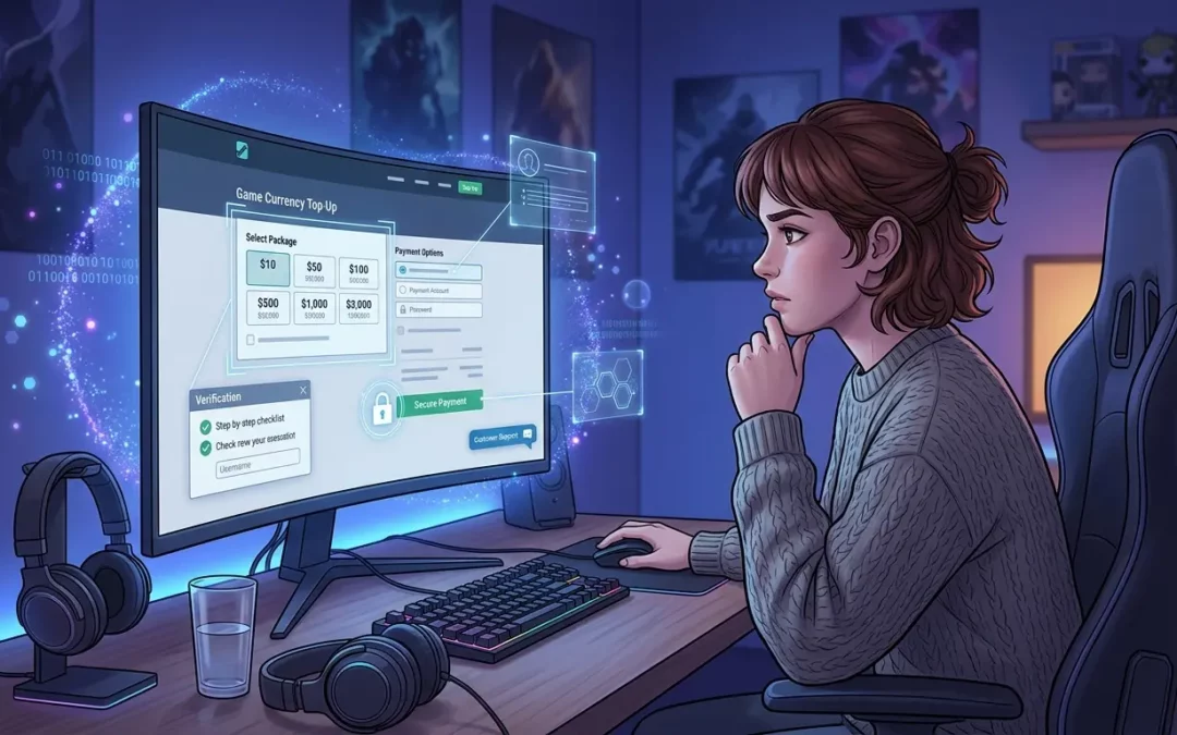 How to Buy Game Currency Online for the First Time Safely