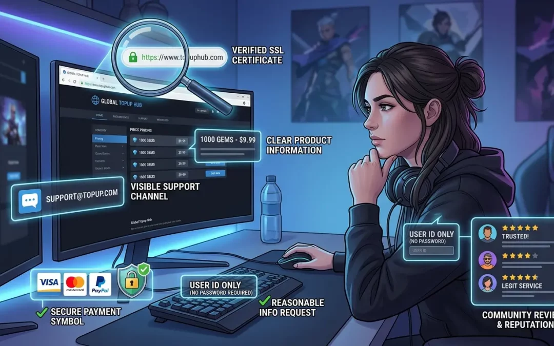 How to Verify if a Game Top-Up Website Is Legit Before You Buy