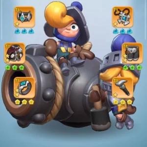 kingshot account for sale with 495M power Starter Account