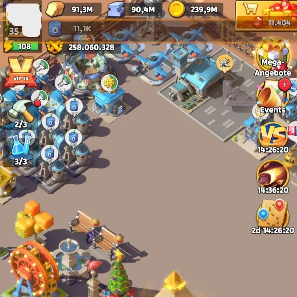 Last war account for sale THP141M Starter Account
