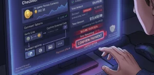 Rushing through the payment page