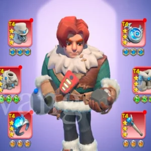 wos account for sale with 107M Arena Power
