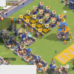 ROK account for sell with 118M power