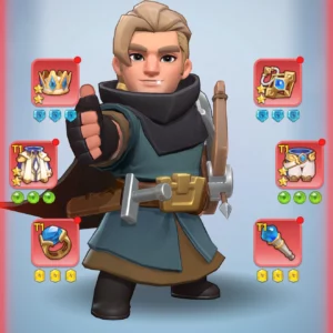 kingshot account for sale with 525M power