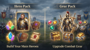 Hero Packs vs Gear Packs