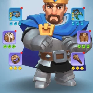 Kingshot account for sale with 103m power Starter Account
