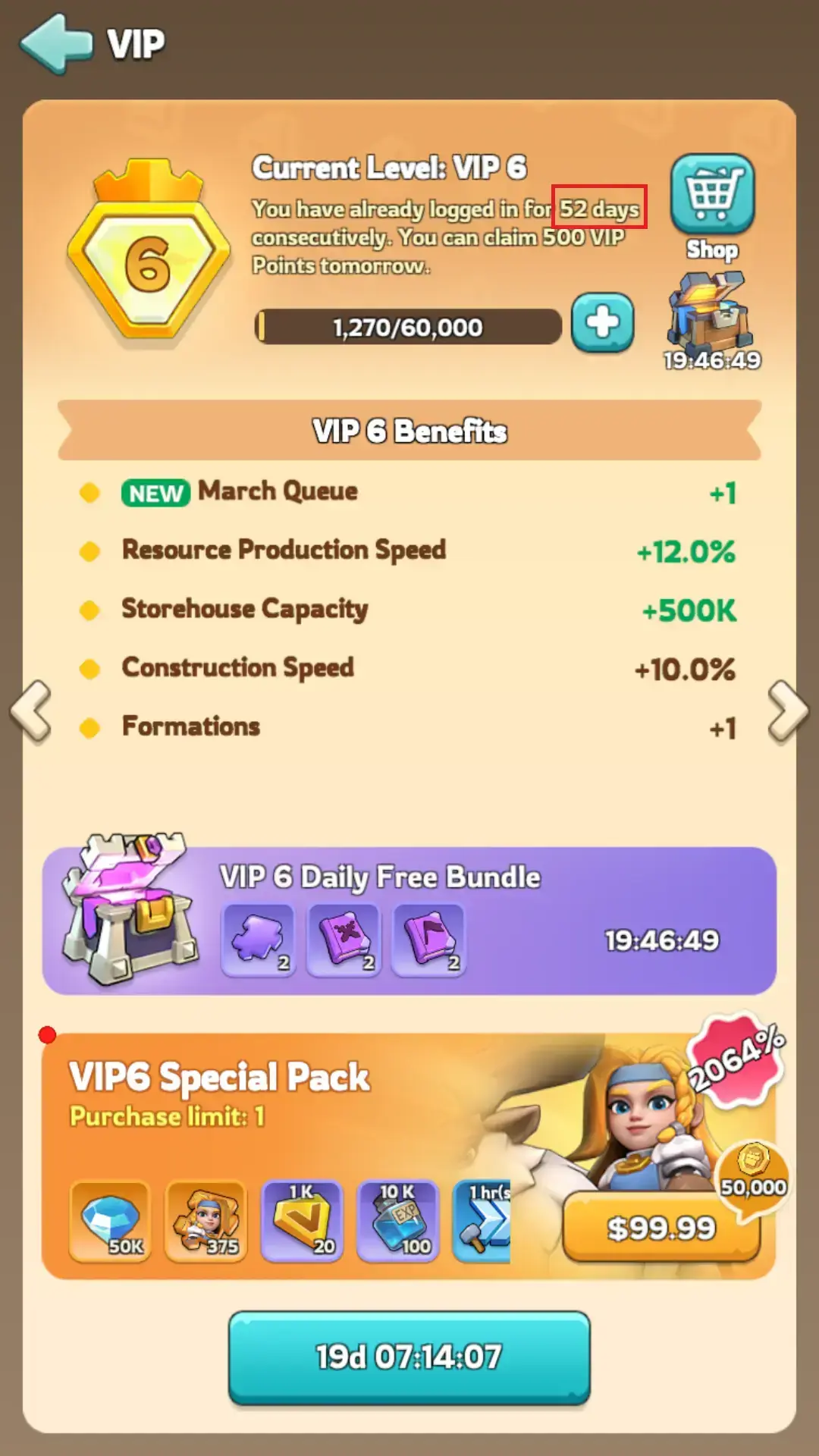 Kingshot Server Age & Timeline Guide VIP Login Days
