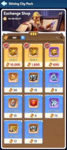 Whiteout Survival Shining City Pack Exchange Shop