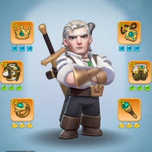 kingshot account for sale with 205M power