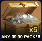 Any 99.99 Pack x5 Last Z