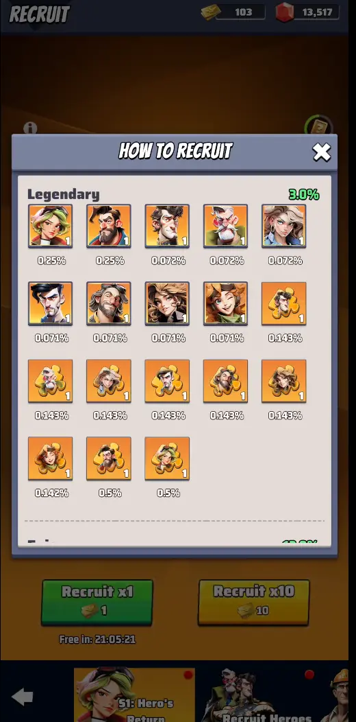 Last War Season 1 Crimson Plague Heros Return 2