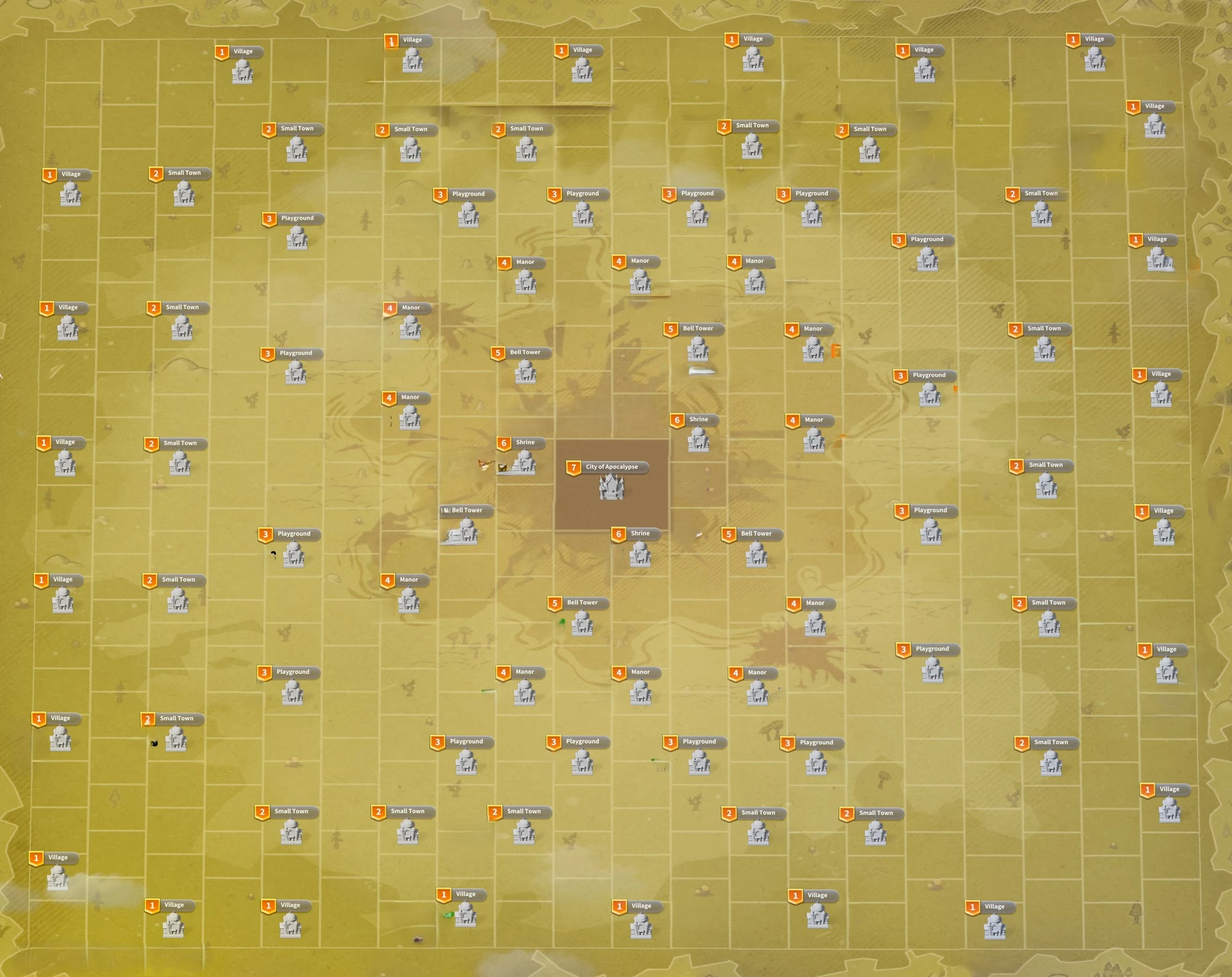 Last War Season 1 Crimson Plague Map