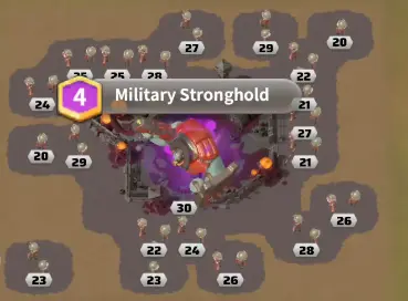 Last War Season 1 Crimson Plague Military Stronghold