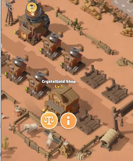Last War Season 5 Wild West Crystal Gold Shop
