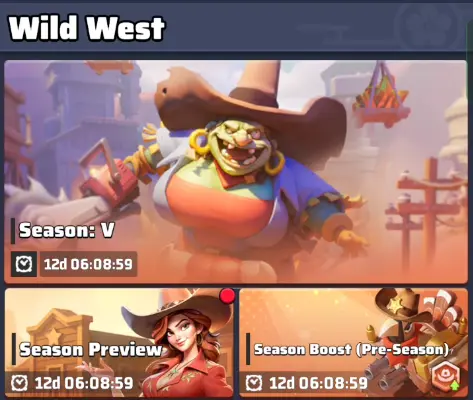 Last War Season 5 Wild West Timeline