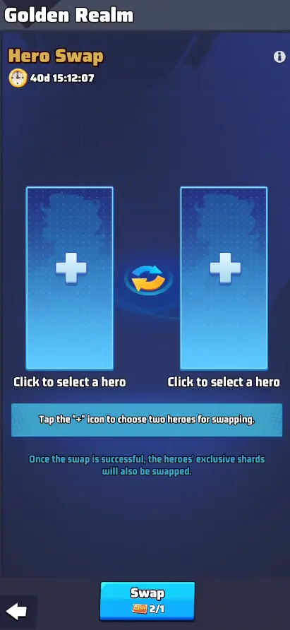 Last War Survival Season 3 Golden Kingdom Hero Swap