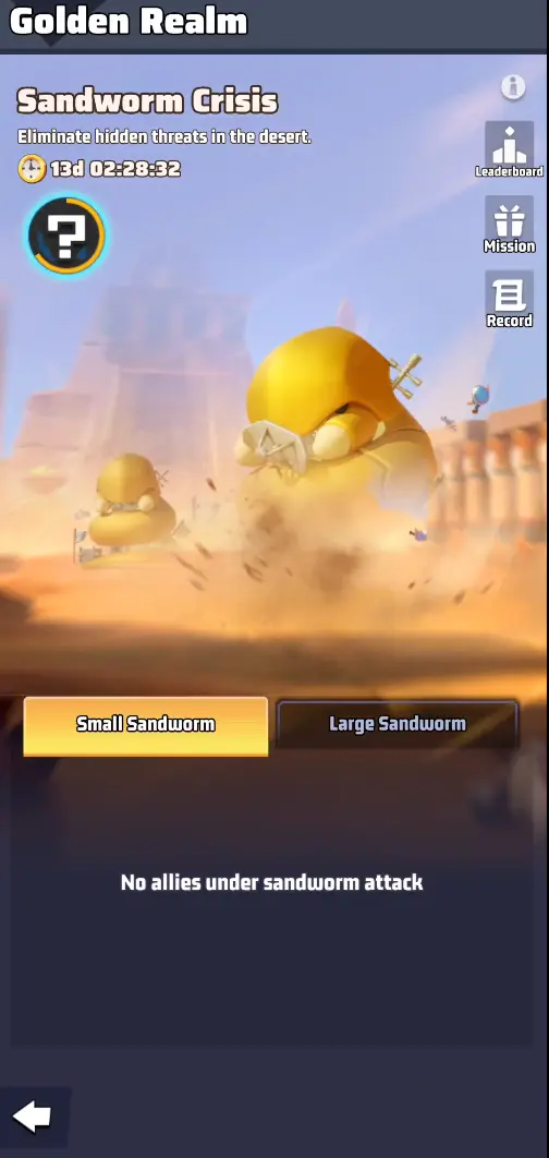 Last War Survival Season 3 Golden Kingdom Sandworm Crisis