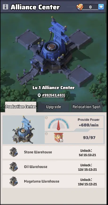 Last War Survival Season 4 Evernight Isle Alliance Center