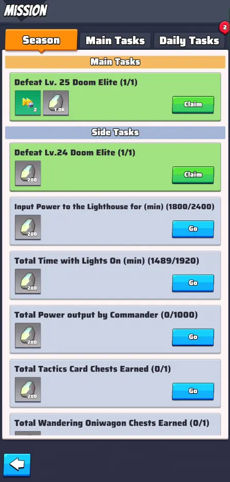 Last War Survival Season 4 Evernight Isle Quests