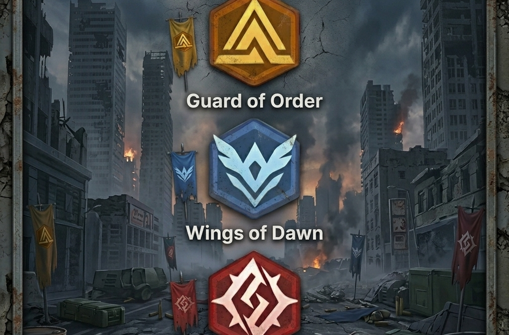 Last Z Faction Guide: Blood Rose, Wings of Dawn, and Guard of Order Explained