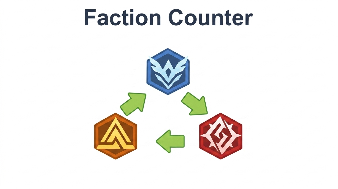 Last Z Factions Counter Triangle