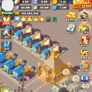 last war account for sale with THP 84M