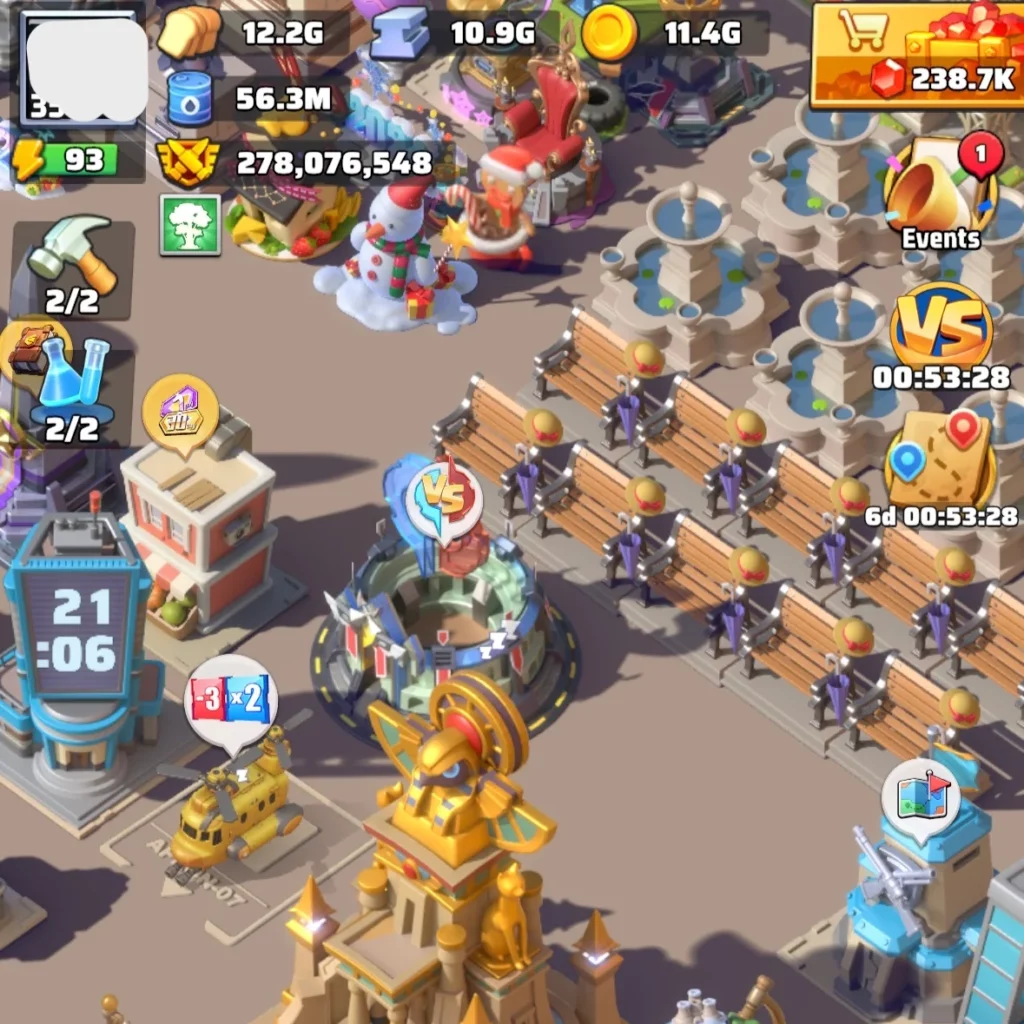 last war account for sale with 166M power