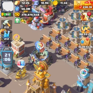 last war account for sale with 166M power